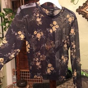 💥 FLASH SALE!!💥 Forever 21 Floral Crop Top